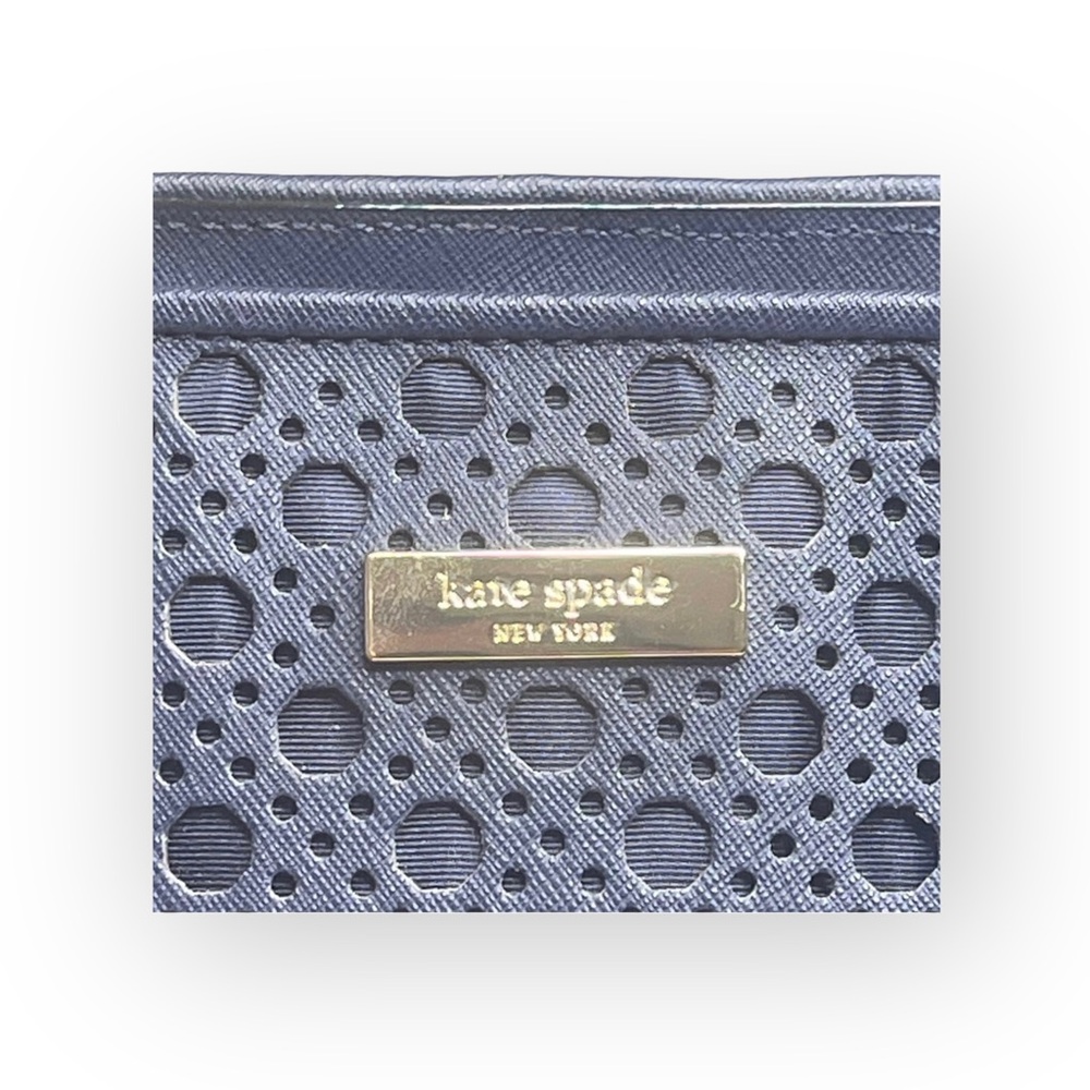 Kate Spade  Dally Newbury Lane Caining Large Tote Bag Handbag  French Navy  - Picture 10 of 16